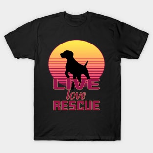 Live, Love, Rescue T-Shirt